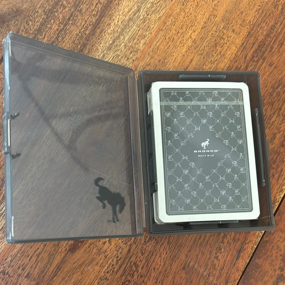Bronco Card Case And Card Game